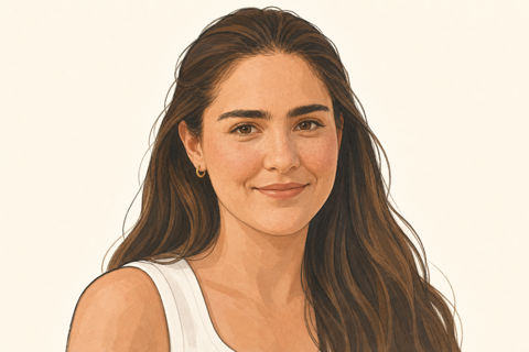 Illustrated portrait of Taylor.
